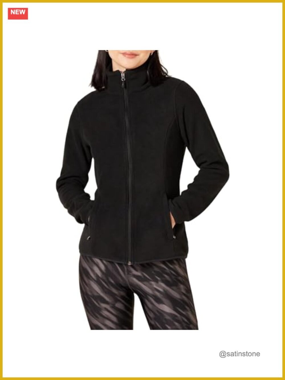 Women's Classic-Fit Full-Zip Polar Soft Fleece Jacket